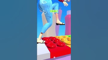 ASMR Tippy Toe Try Again |tippy toe3D  level 188 #Xshorts #tippytoe #satisfying#asmr