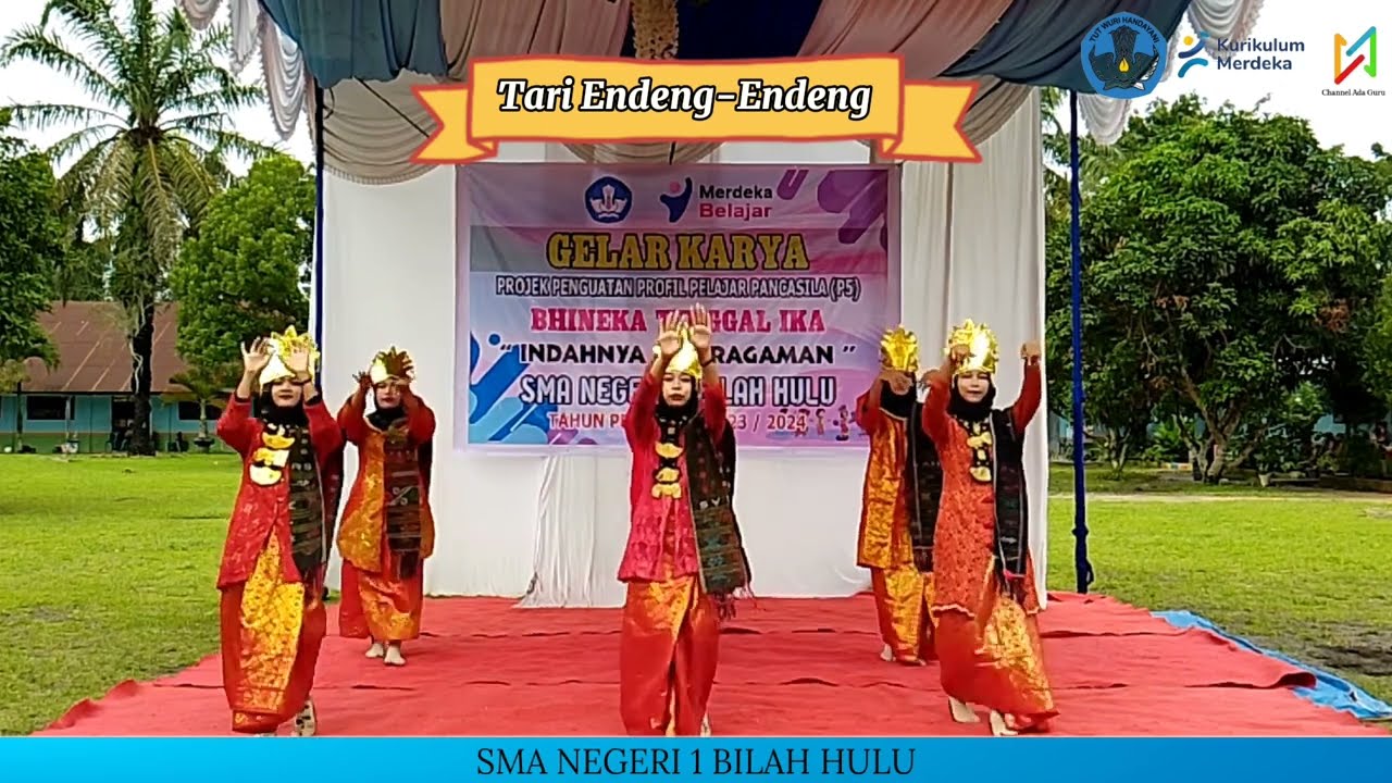 Tari Endeng-Endeng (Lomba Tari SMA Negeri 1 Bilah Hulu)