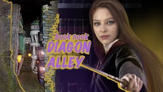 Harry Potter BOOK NOOK | Diagon Alley | DIY