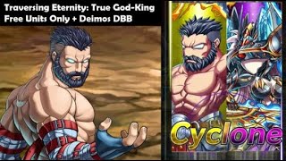 Brave Frontier - Deimos Showcase! True God-King (Free Units Only, No MotH)