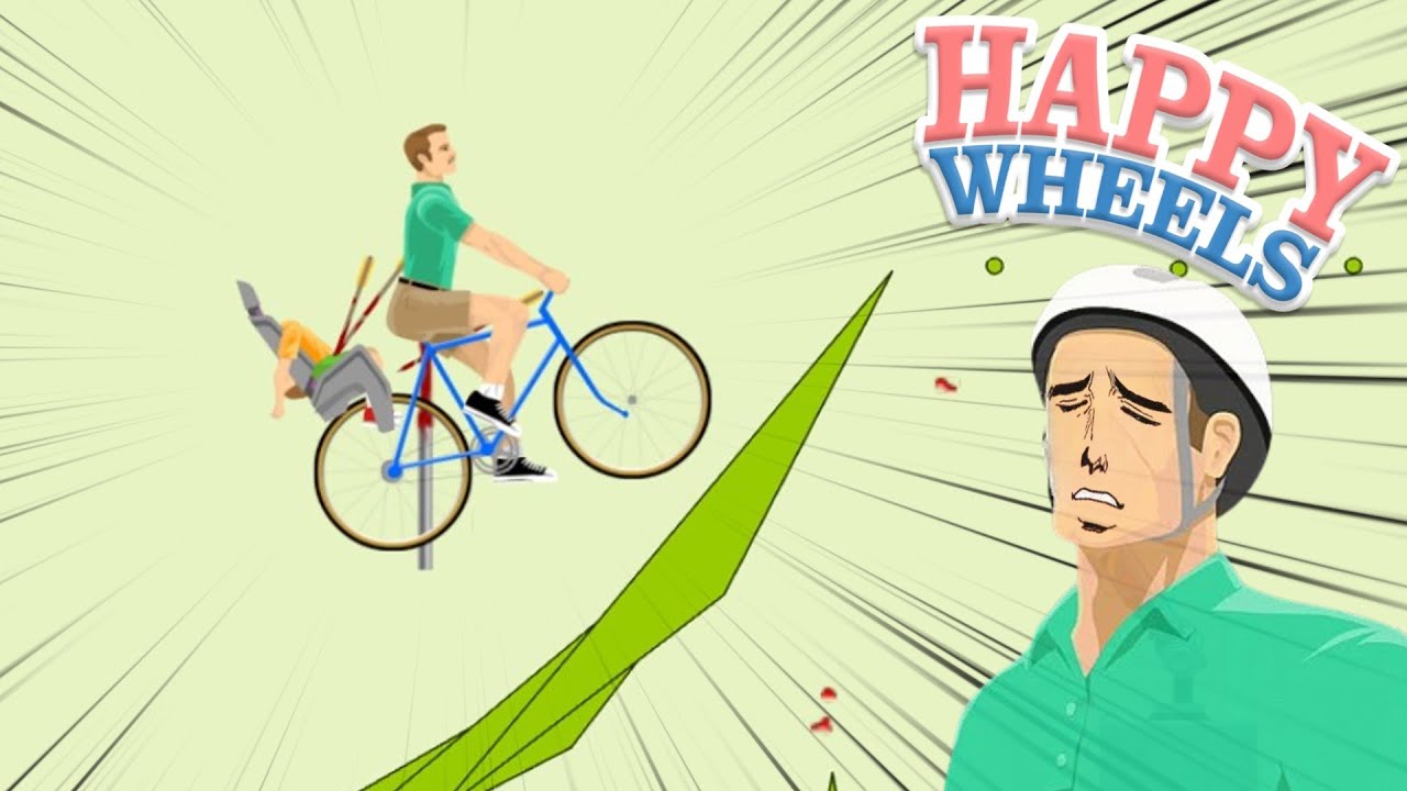 なぜかケツばかり狙われるハッピーホイールズ‐Part1【ゆっくり実況】【Happy Wheels】