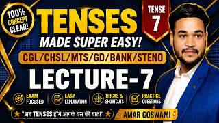 TENSE Series Class-7 | All Tenses Made Easy | English Grammar for Exams