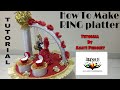 RING platter 💍 How to Make ||How To Make Engagement Tray || Sagai ki thal kese banaye ||sagai Thali