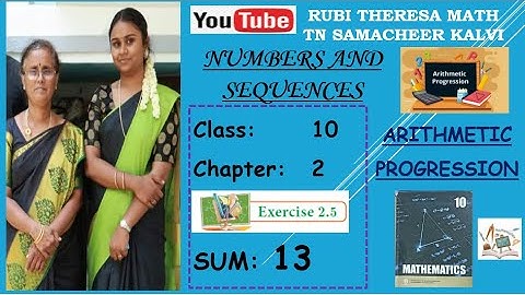 10th Maths_Samacheer Kalvi_Chapter 2_Numbers&Sequences_Arithmetic progression_Exercise 2.5_Sum 13
