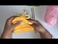 Glxark Noracinneri Hamar - գլխարկ նորածինների համար - How to knit a Hat for Newborns