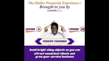 Avoid bright shiny objects so you can attract consistent clients and grow your service business