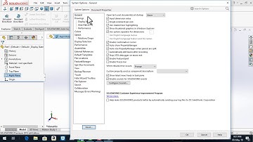 Introduction of solidwork tutorial, auto recovery backup adjustment and background colors