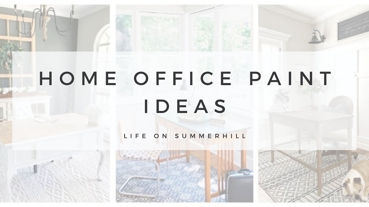 Home Office Paint Ideas Youtube youtube