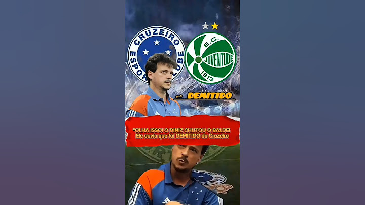 "OLHA ISSO! O DINIZ CHUTOU O BALDE! Ele ouviu que foi DEMITIDO do Cruzeiro