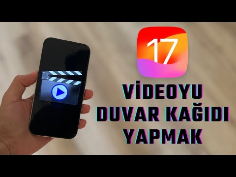 iOS 17 VİDEO DUVAR KAĞIDI YAPMAK