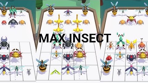 Merge Master : Insect Fusion All Max Levels 89 To 93 Gameplay Walkthrough Android