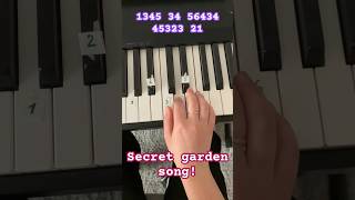 #tutorial #piano #secretgarden #song #туториал #пианино #разбор #easy #music #pianomusic #fabulous