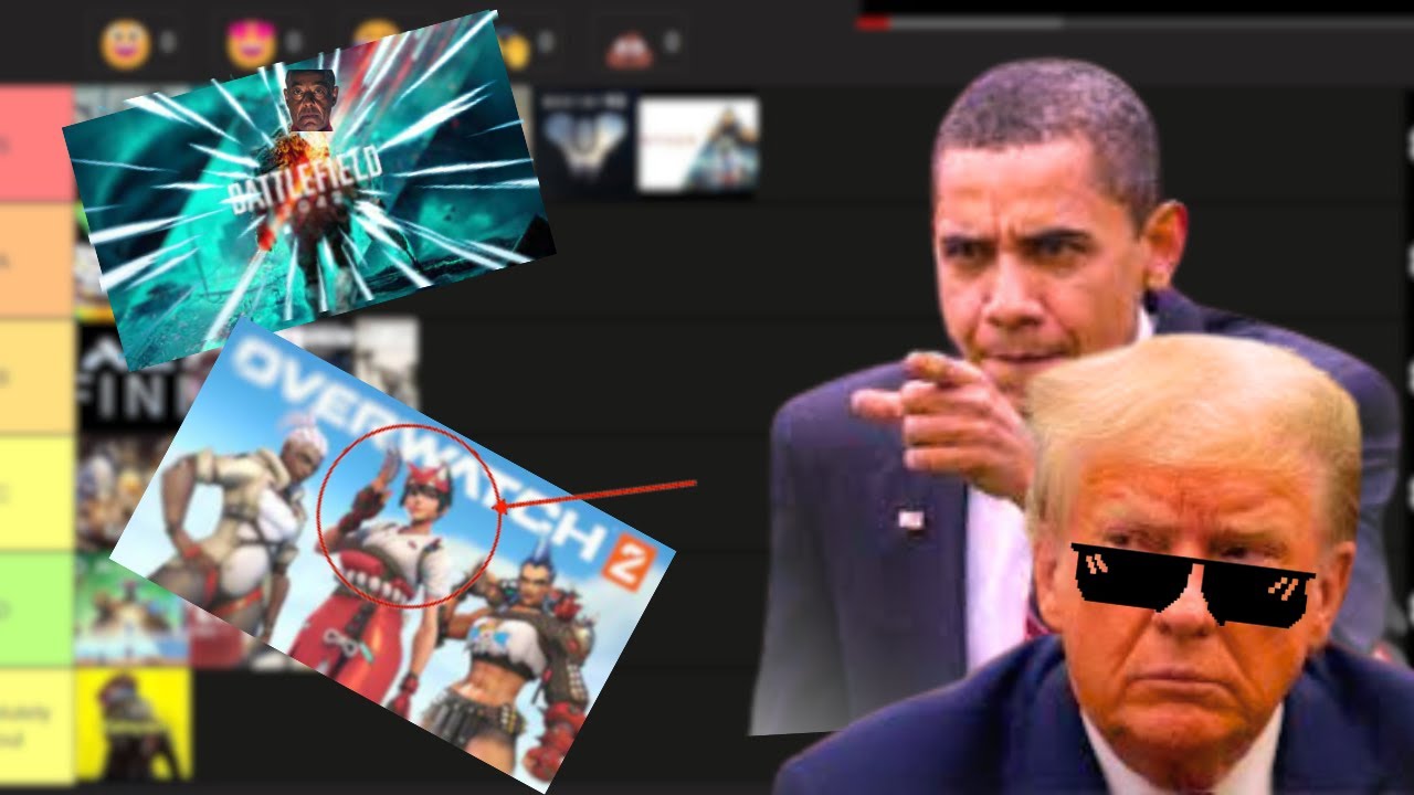 The Offensive Presidents Rank Live Service Games