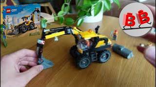 LEGO® 60480 B-Modell: Radbagger mit coolen Funktionen