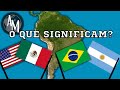 O QUE SIGNIFICAM AS BANDEIRAS DE PAÍSES DA AMÉRICA?
