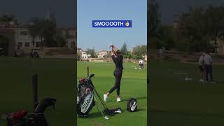 What a swing #funny #shorts #reels #golf #girl #asmr
