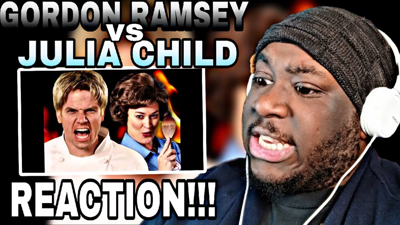 Gordon Ramsay vs Julia Child. Epic Rap Battles Of History(REACTION)