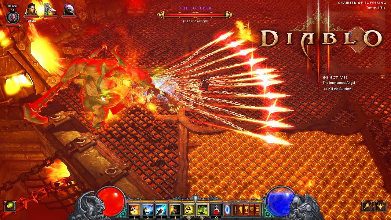 Diablo 3 | Witch Doctor "The Imprisoned Angel - Kill the Warden and Butcher" 2K60