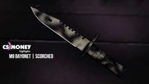 CS:GO | M9 Bayonet - Scorched