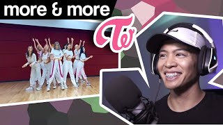 Underdogs of K-Pop Dance | Dancer Reacts to #TWICE - "MORE & MORE" Dance Practice