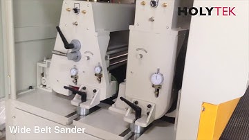 Wide Belt Sander HOLYTEK