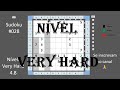 Resolvendo Sudoku #028 Nível Very Hard