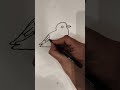 Easy Sketching: Little Green Bird