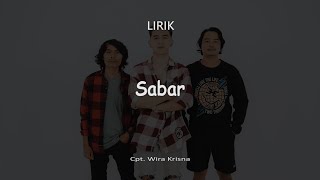 Lirik Sabar - Rocktober Official Lyric Video 
