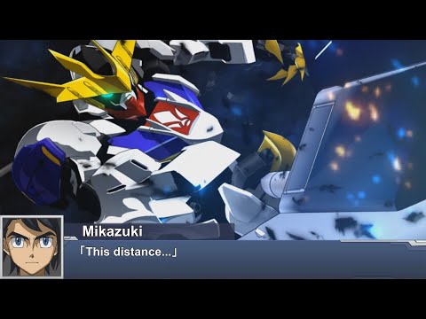 [ENG Sub]Super Robot Wars DD - Gundam Barbatos Lupus Rex Attacks(SSR2)|スパロボDD - ガンダムバルバトスルプスレクス 全武装