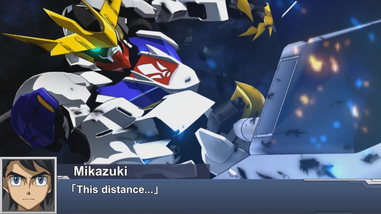 [ENG Sub]Super Robot Wars DD - Gundam Barbatos Lupus Rex Attacks(SSR2)|スパロボDD - ガンダムバルバトスルプスレクス 全武装