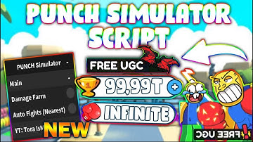 *UPDATED* Punch Simulator Script (PASTEBIN 2023) (AUTO DUNGEON, AUTOFARM 100% WIN, DAMAGE AUTOFARM)