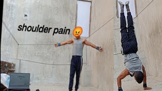 50 handstand push up in 10 minutes    ( Hard challenge part1)