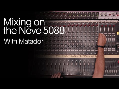 Matador mixing with