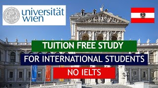 Application Process for Tuition Free Study at the University of Vienna in Austria screenshot 2