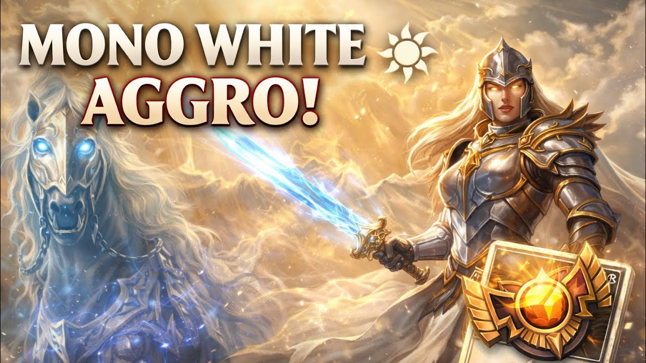 Is Mono White Aggro the best budget standard deck at the moment? Standard Ranked Gameplay - Silver