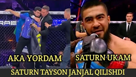 Saturn Tayson Octagonda Janjal Qildi Talpa