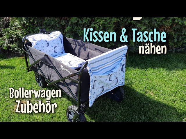 Bollerwagen Kissen & Tasche - Nähanleitung - OHNE Schnittmuster - Anfänger  - Nähtinchen 