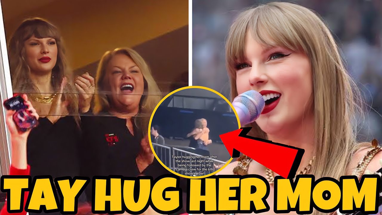 Taylor Swift Shares Emotional Hug with Mom Andrea After Heartfelt