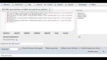 How to update wordpress database urls after move site from one server to other server