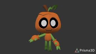Gourdy's hat fell off! (A quick animation of gourdy)