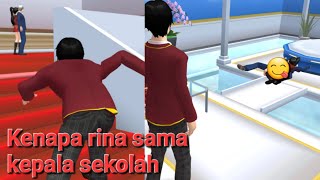 Rina di ώℹĸ ώℹĸ  Di Rumah kepala Sekolah  | Sakura School Simulator