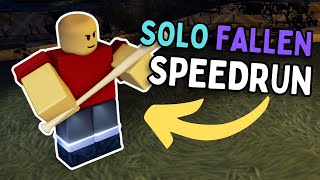 Obliterating Solo Fallen in 12 Mins With OP Consumables | Roblox TDS