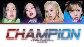 BLACKPINK-챔피언(CHAMPION) AI DEMO VERSION COLOUR CODED 