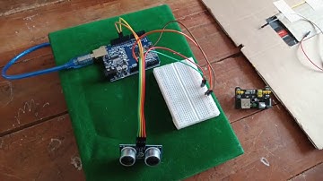 TUTORIAL MEMBUAT PINTU OTOMATIS BERBASIS ARDUINO DENGAN MENGGUNAKAN SENSOR ULTRASONIC HC-SR04