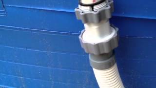 Connecting an Intex saltwater filter and pump to a Summer E