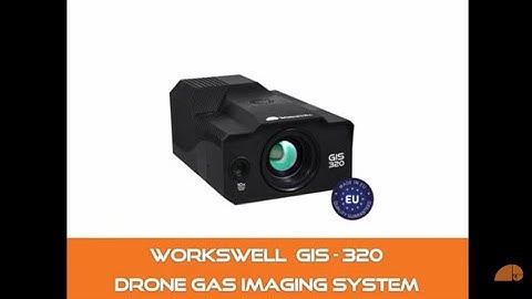 Gas Leak Detection (Methane) - Optical Gas Imaging UAV Camera Workswell GIS-320