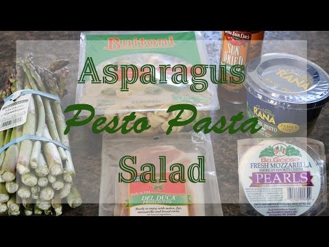 Asparagus Pesto Pasta Salad