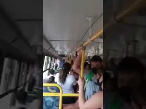 Linha de ônibus da Mococa tem aglomeração e fere regras sanitárias