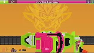 Kamen Rider Ex-Aid Flash Belt Hyper Muteki Henshin Sound and Finisher