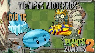 Día 16 |Plantas vs. Zombies 2| Tiempos Modernos!